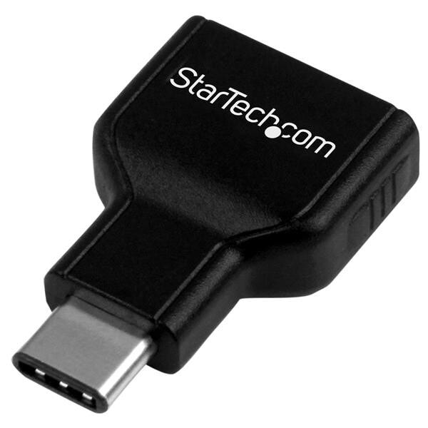 StarTech.com USB31CAADG кабельный разъем/переходник USB C 3.0 USB A 3.0 Черный