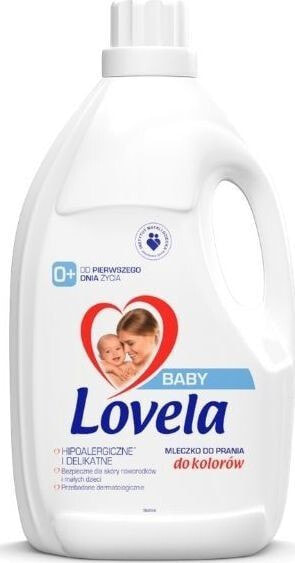 Lovela LOVELA_Baby hipoalergiczne mleczko do prania ubranek niemowlęcych i dziecięcych do kolorów 4,5l
