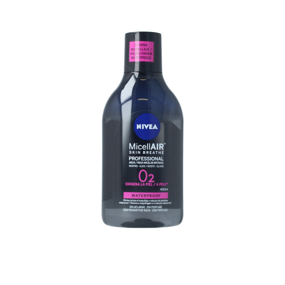 Nivea Micell-Air O2 Мицеллярная вода для снятия водостойкого макияжа 400 мл