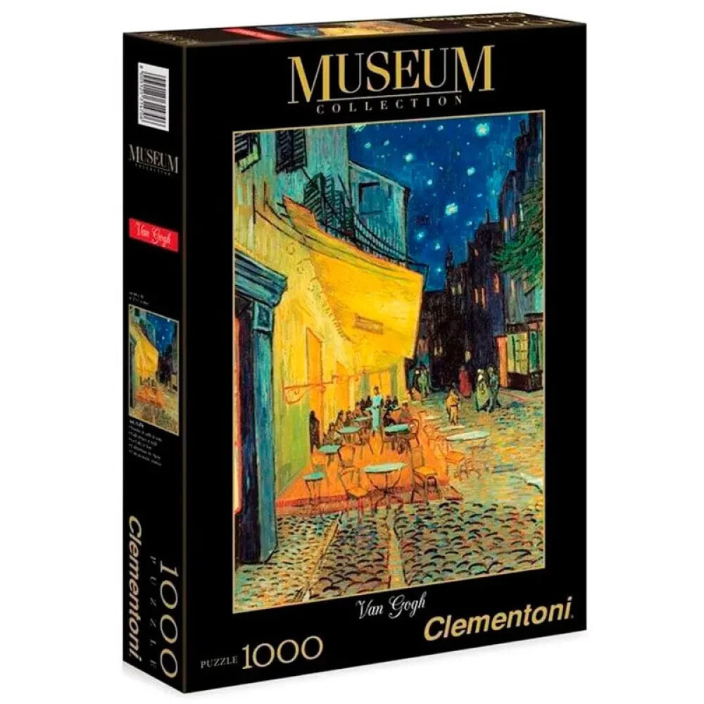 CLEMENTONI Museum Collection Van Gogh Cafe Terrace At Night Puzzle 1000 Pieces