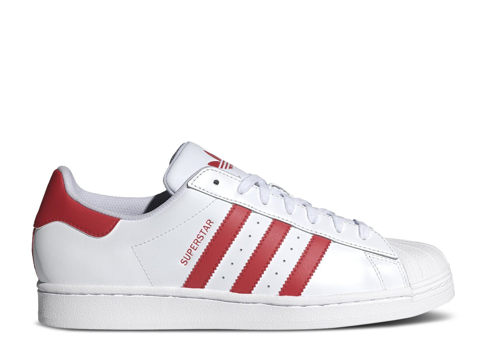 Superstar 'Footwear White Scarlet'