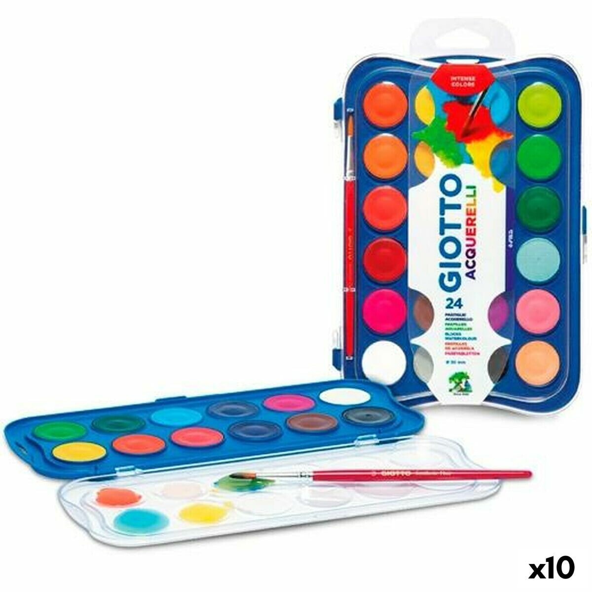 Watercolours Giotto Multicolour (10 Units)