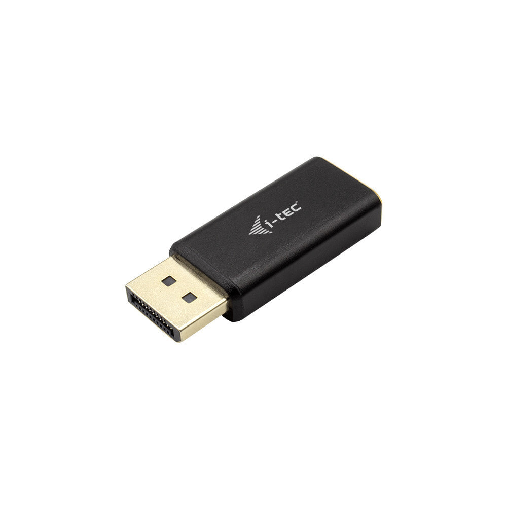 i-tec DP2HDMI4K60HZ кабельный разъем/переходник DisplayPort HDMI Черный