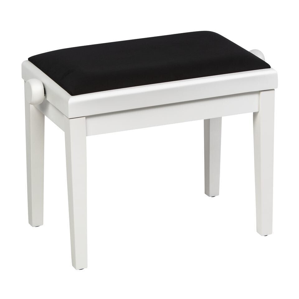 Fame PB-10C-WH Piano Bench (White Satin)