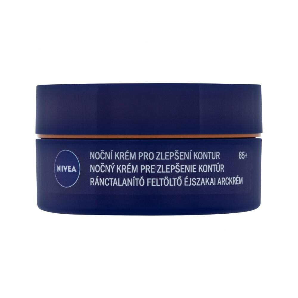 Nivea Anti-Wrinkle + Contouring 65+ 50 ml nachtcreme Feine Linien & Falten für Frauen