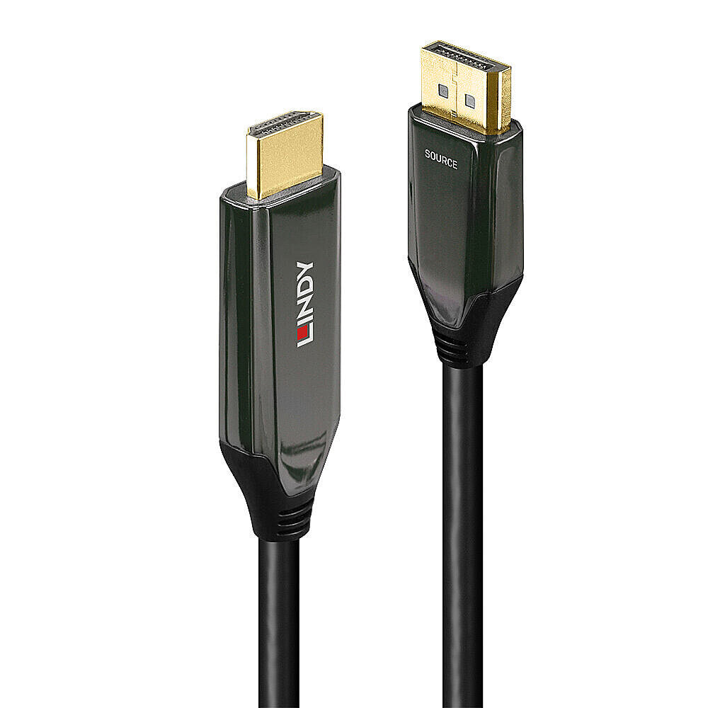 Lindy 40931 видео кабель адаптер 2 m HDMI Тип A (Стандарт) DisplayPort Черный