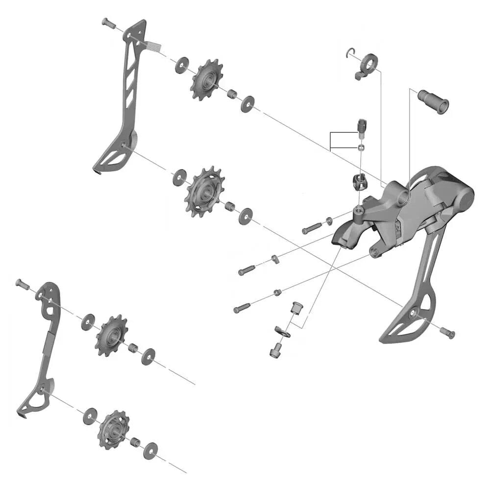 SHIMANO Cues U6020 Pulley Set