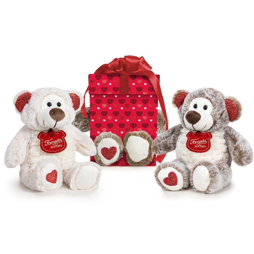 FAMOSA Teddy Bear Happy Valentines 32 Cm Go Green!