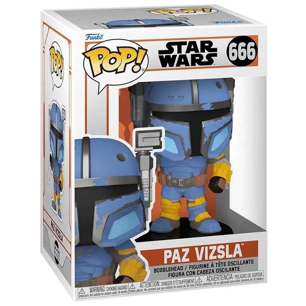 FUNKO Star Wars: The Mandalorian Pop! Vinyl Paz Vizsla 9 cm Figure