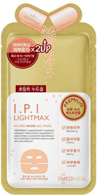 Маска для лица MEDIHEAL I.P.I Lightmax Ampoule Mask EX wybielająca maska-ampułka do twarzy 30g