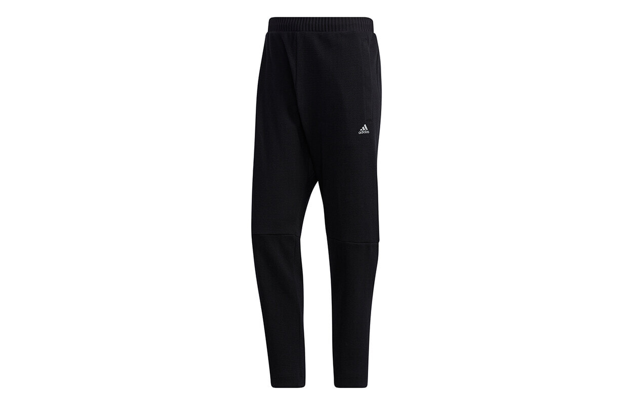 adidas WJ PNT KN 裤装 男款 黑色 / Кроссовки Adidas trendy_clothing WJ PNT KN GF4031