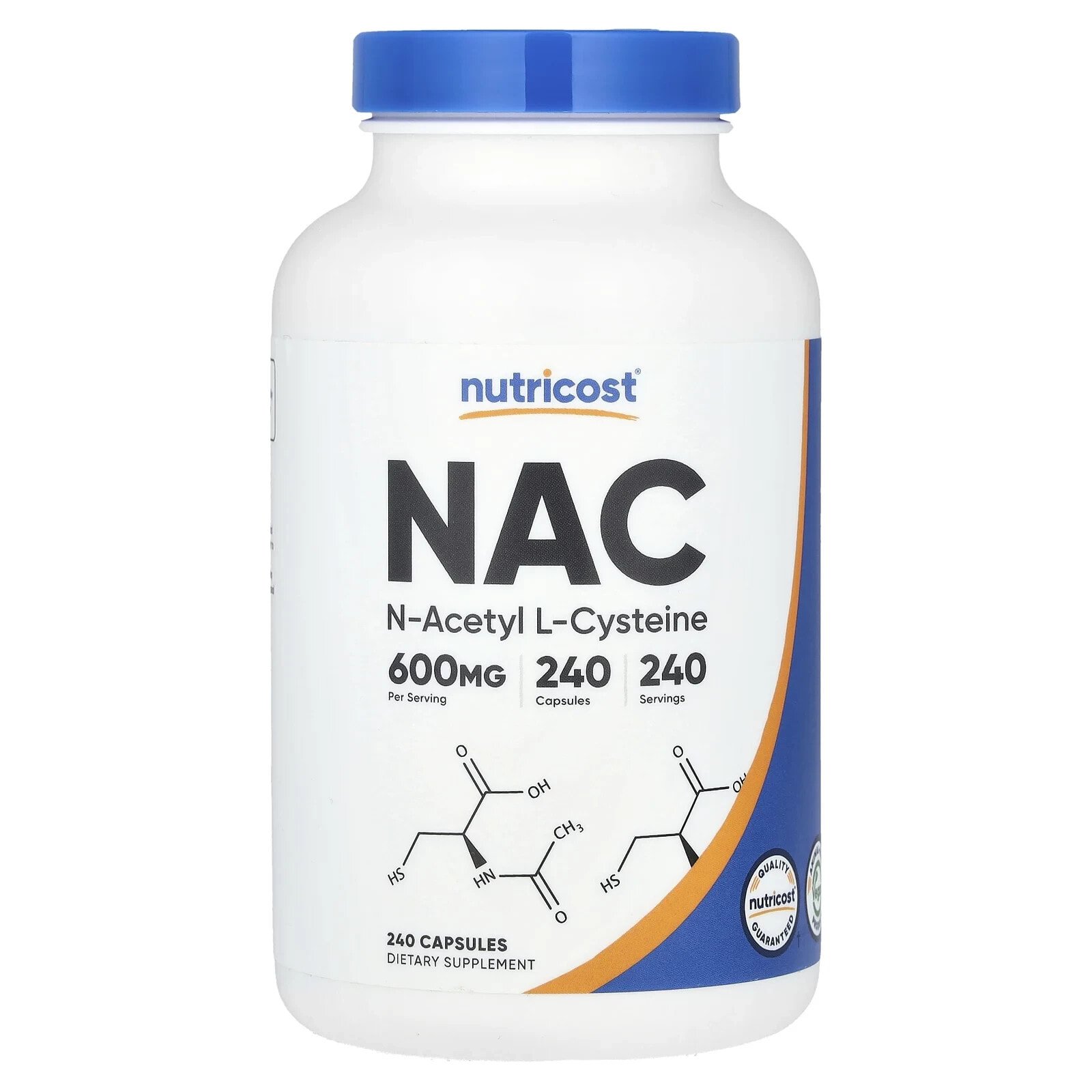 NAC, 600 mg, 240 Capsules