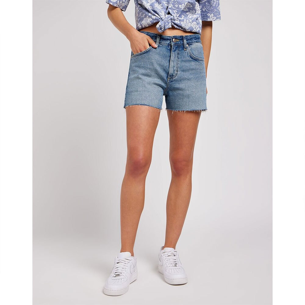 LEE Rider 3 In Straight Fit Denim Shorts