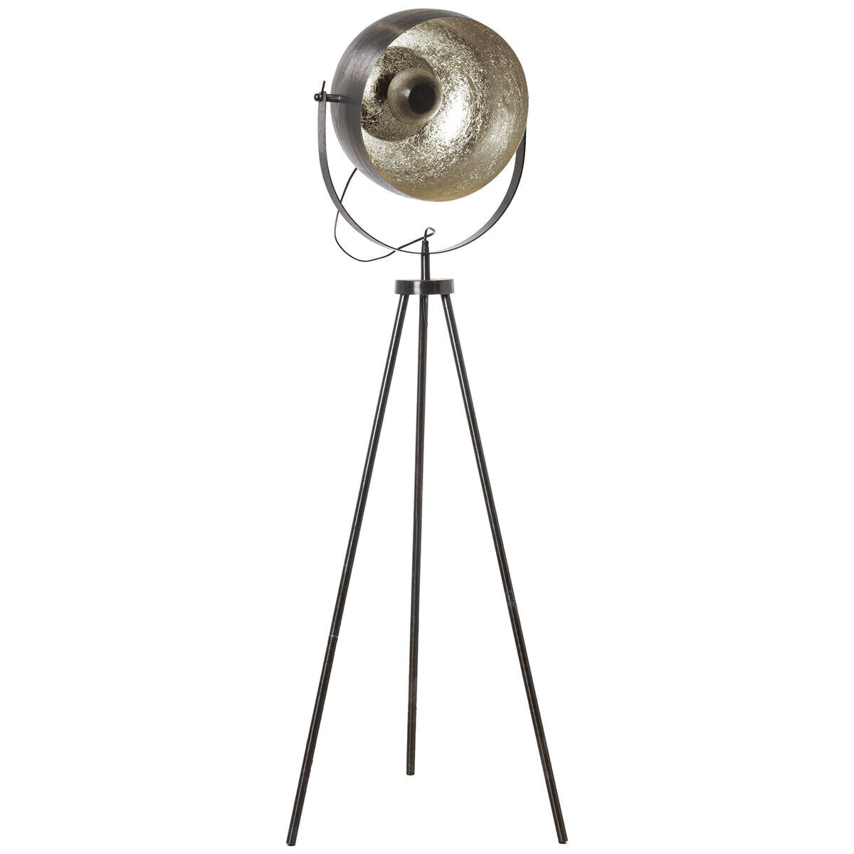 Floor Lamp Alexandra House Living Black Silver 25 W 43 x 165 x 26 cm