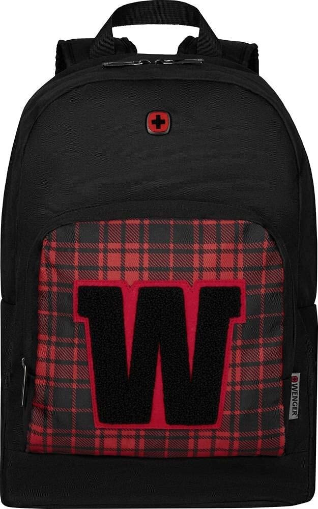 Мужской рюкзак для ноутбука черный красный Wenger 611664 Notebook Rucksack Crango Passend Fuer maximal: 40,6cm (16) Schwarz, Rot