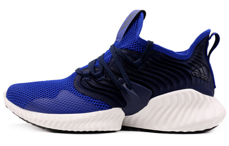 adidas Alphabounce Instinct 低帮 跑步鞋 男款 蓝黑 / Кроссовки Adidas Alphabounce Instinct D97282