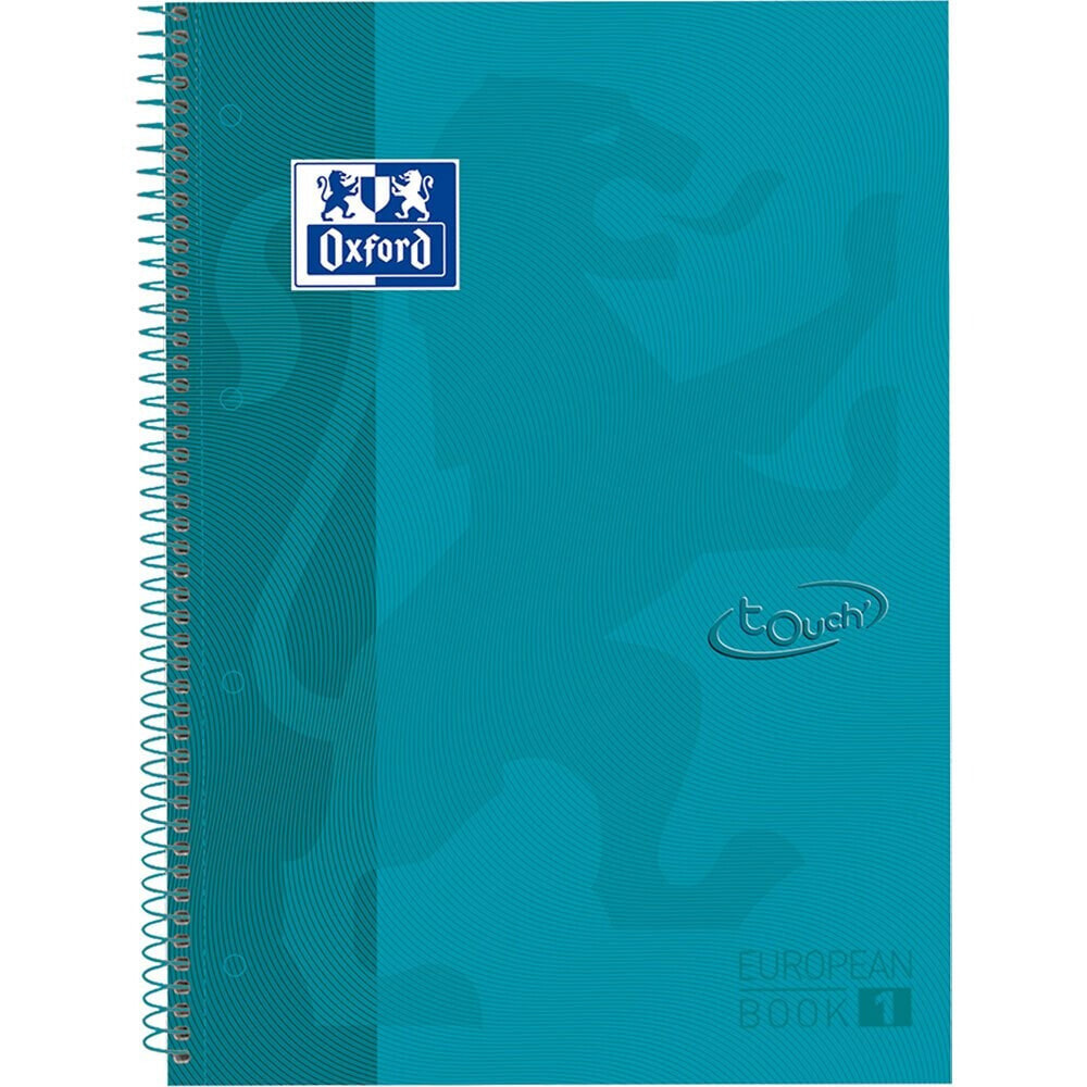 OXFORD HAMELIN A4 Notebook 5X5 Extrahard Cover 80 Sheets 1 colour band Touch