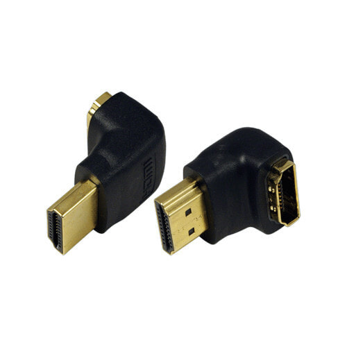 LogiLink AH0007 кабельный разъем/переходник HDMI Черный