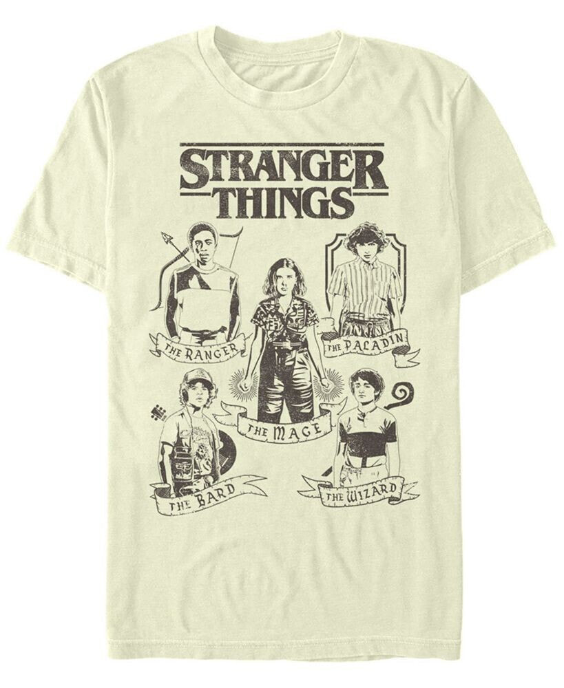 Stranger Things Men's Group Shot Classes Short Sleeve T-Shirt