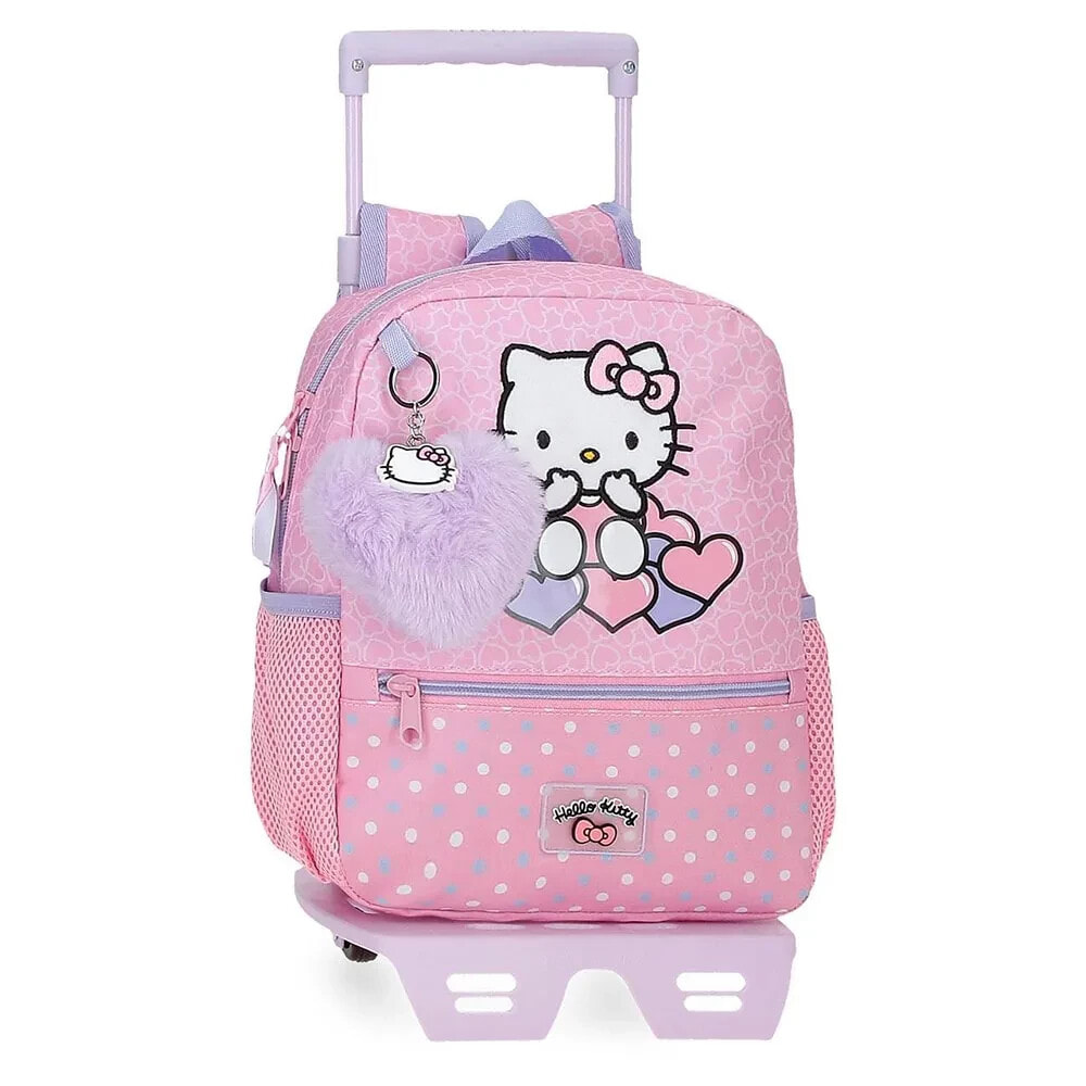 HELLO KITTY Hearts & Dots 28cm trolley