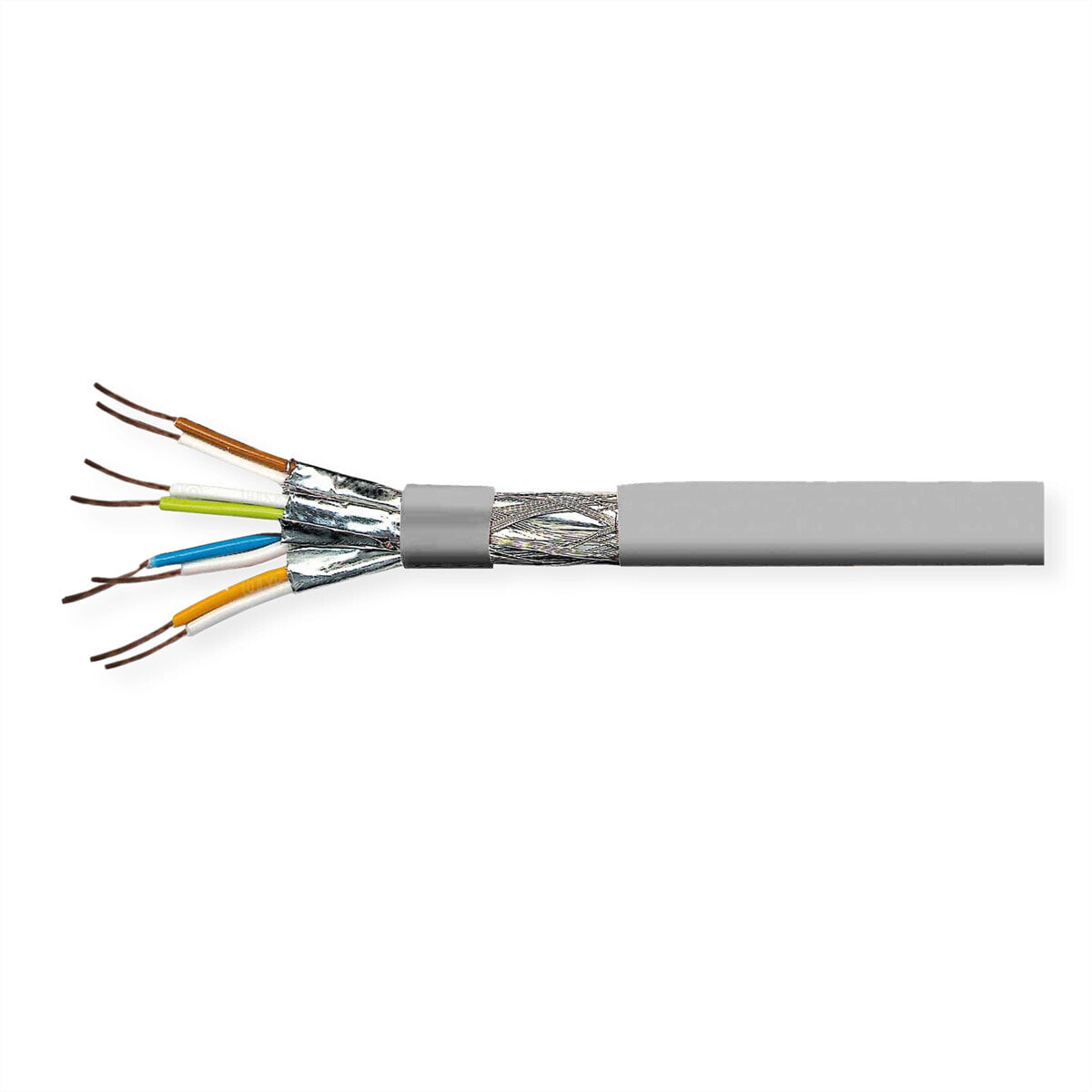 VALUE S/FTP PiMF Kabel Kat. 8.1 Massivdraht AWG22 LSOH Dca 100m - Cable - PIMF
