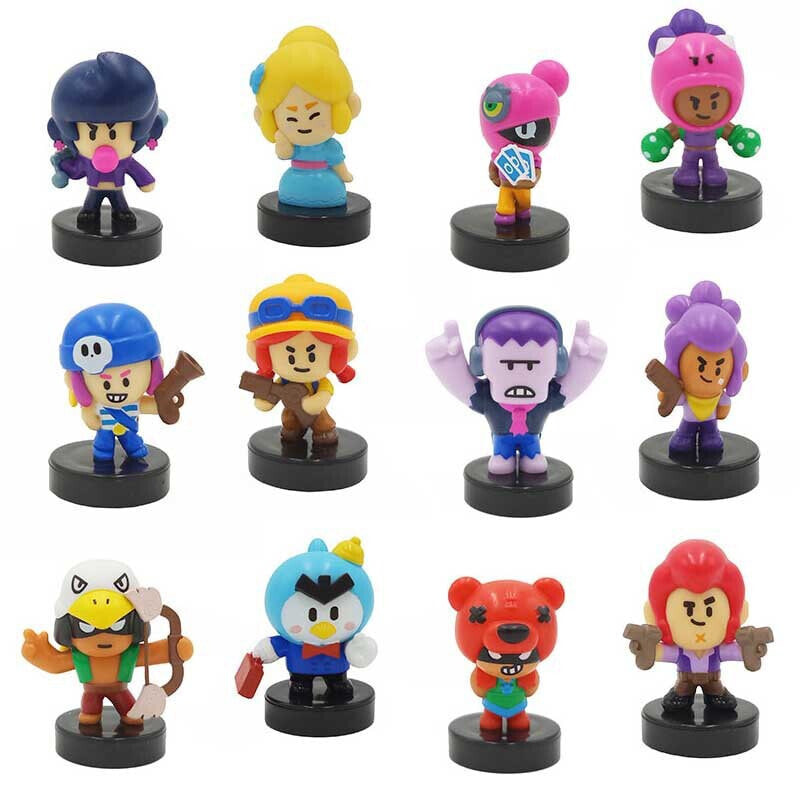 BRAWL STARS Pack 12 Figures Deluxe Box Window