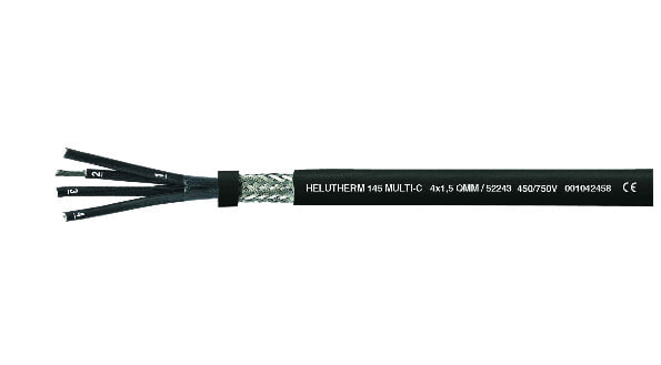 Helukabel 145 MULTI-C - Low voltage cable - Black - Polyvinyl chloride (PVC) - Polyvinyl chloride (PVC) - Cooper - 2x0.75 mm²