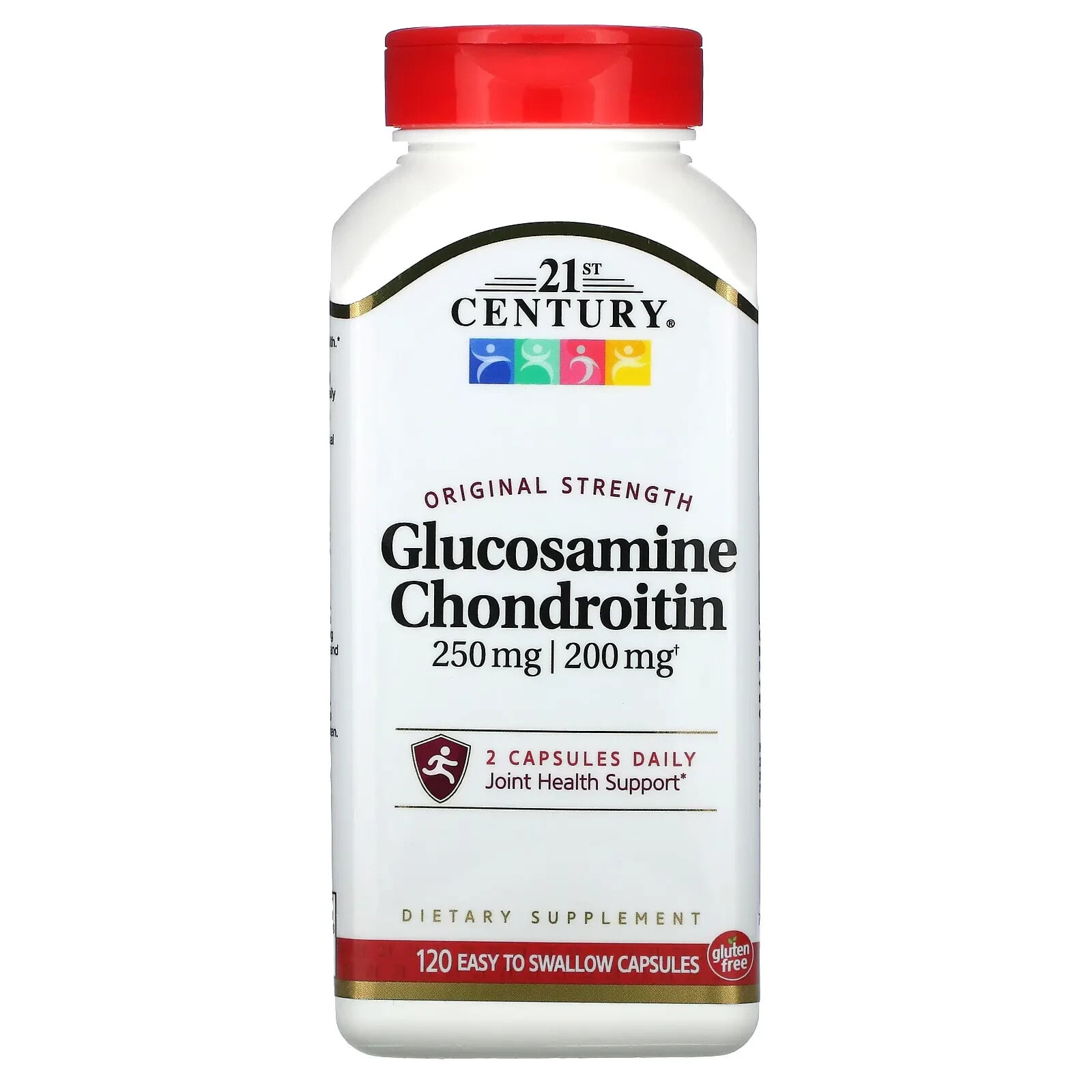 Glucosamine / Chondroitin, Original Strength, 200 Easy to Swallow Capsules