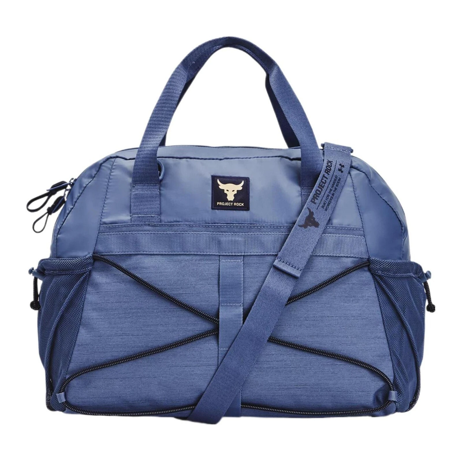 Under Armour Polyester With Polyamide Portable One Shoulder Crossbody Gym Bags Small Size Women's Silent Blue