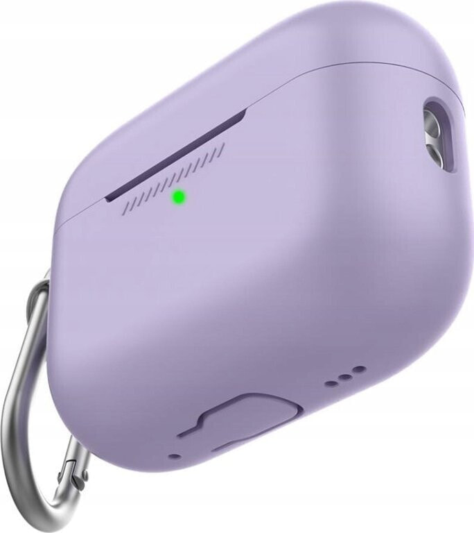 Class and Culture LLC KeyBudz Elevate Keychain - silikonowe etui ochronne do AirPods Pro 2 (lavender)