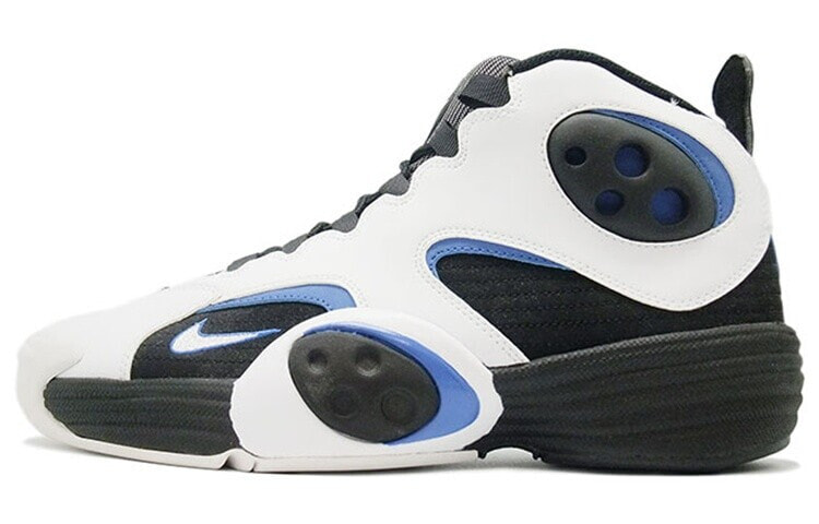 Nike Air Flight one NRG Orlando 中帮 复古篮球鞋 男款 白黑蓝 / Кроссовки Nike Air Flight 520502-110