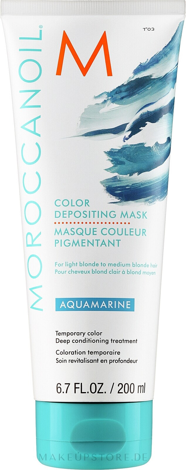 Pflegende Tönungsmaske für blondes Haar - MoroccanOil Color Depositing Mask