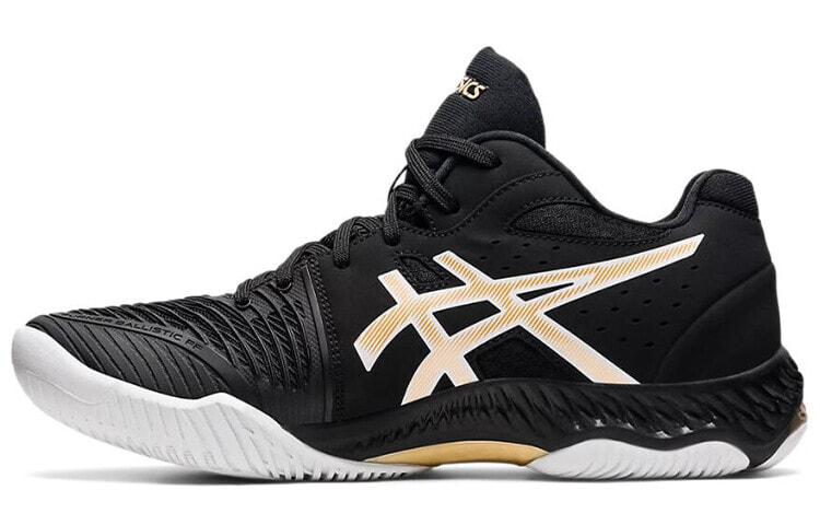 Asics Netburner Ballistic FF MT 2 低帮 复古篮球鞋 男女同款 黑白 / Кроссовки Asics Netburner Ballistic FF MT 2 1053A030-003