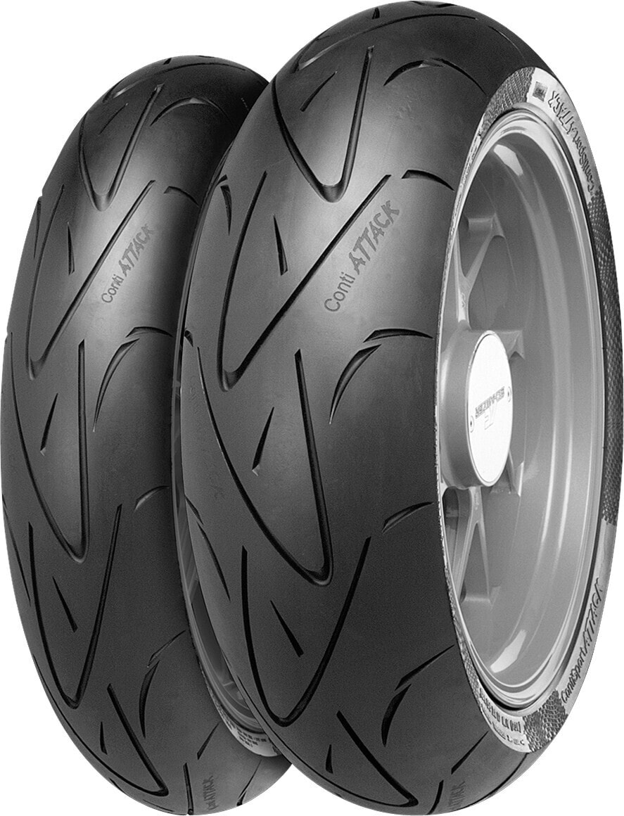 Мотошины летние Continental ContiSportAttack 120/70 R17 (58W) (Z)W