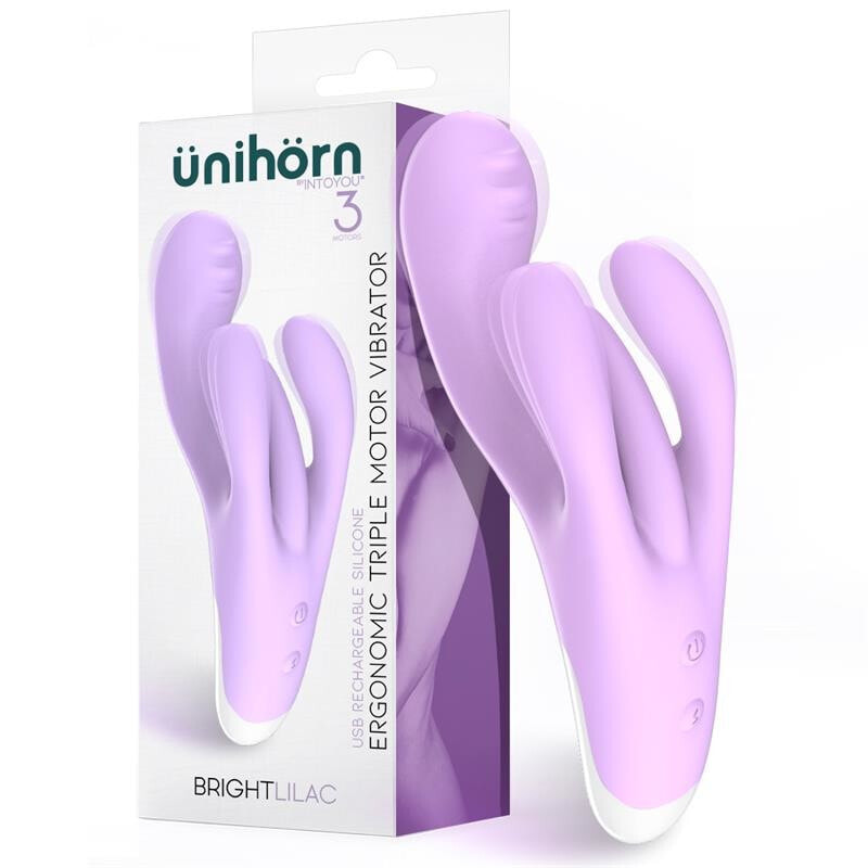 Brightlilac Vibe Triple Motor Ergonomic USB Silicone