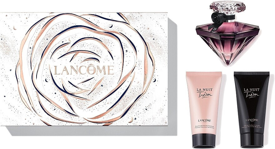 Lancome La Nuit Tresor - Duftset (Eau de Parfum 30ml + Körperlotion 50ml + Duschgel 50ml)