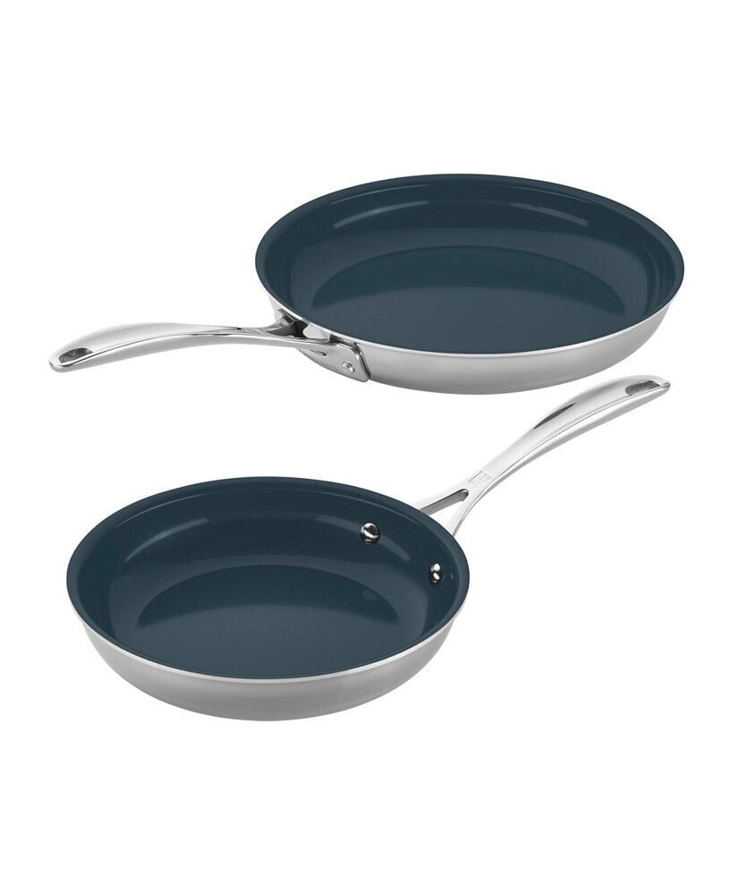 Zwilling Clad CFX 2-pc. Fry Pan Set, Created for Macy's