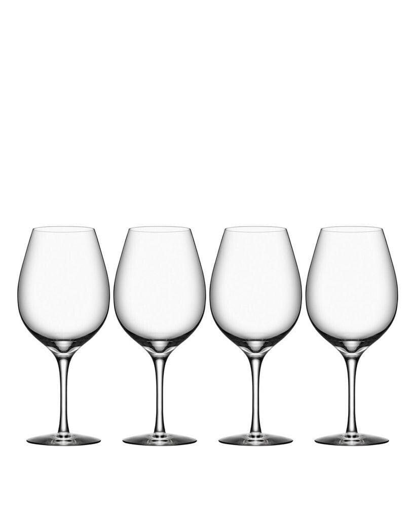 Orrefors more Wine Xl Glasses, Set of 4