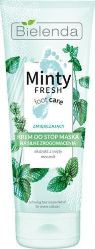 Bielenda Minty Fresh Foot Care Cream Mask Освежающая мятная крем-маска от мозолей 100 мл