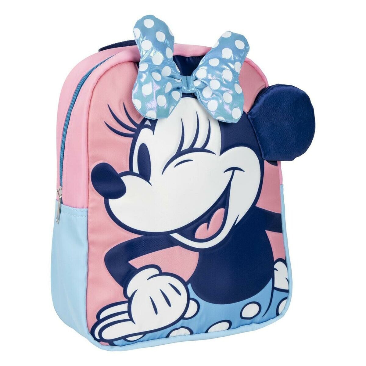 School Bag Minnie Mouse Pink 22 x 28 x 9 cm