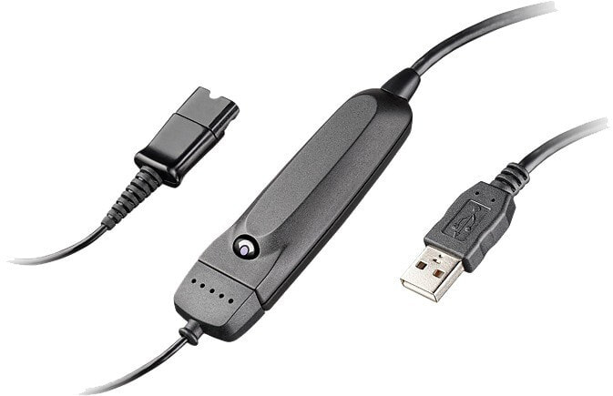 POLY DA40 4-p USB 2.0 A RJ-11 Черный 71800-46