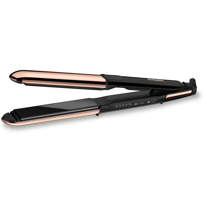 BaByliss ST482E - BaByliss Straight & Curl gloss smoother - 5 temperatures up to 235C - 28 mm plates made of real titanium
