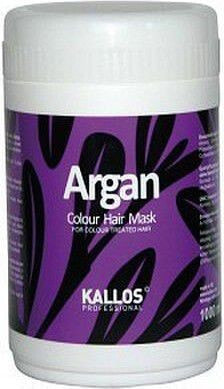Kallos Argan Colour Hair Mask Маска с аргановым маслом для окрашенных волос 1000 мл