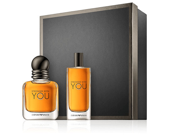 Giorgio Armani Stronger With You 30 ml EdT Set mit Mini Spray