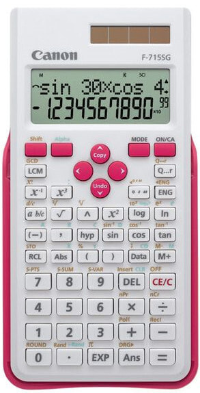 Canon F-715SG калькулятор Карман Научный Розовый, Белый 5730B002