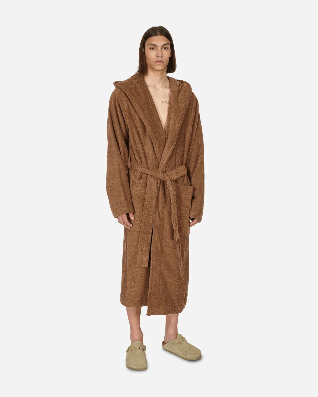 Hooded Bathrobe Kodiak Brown