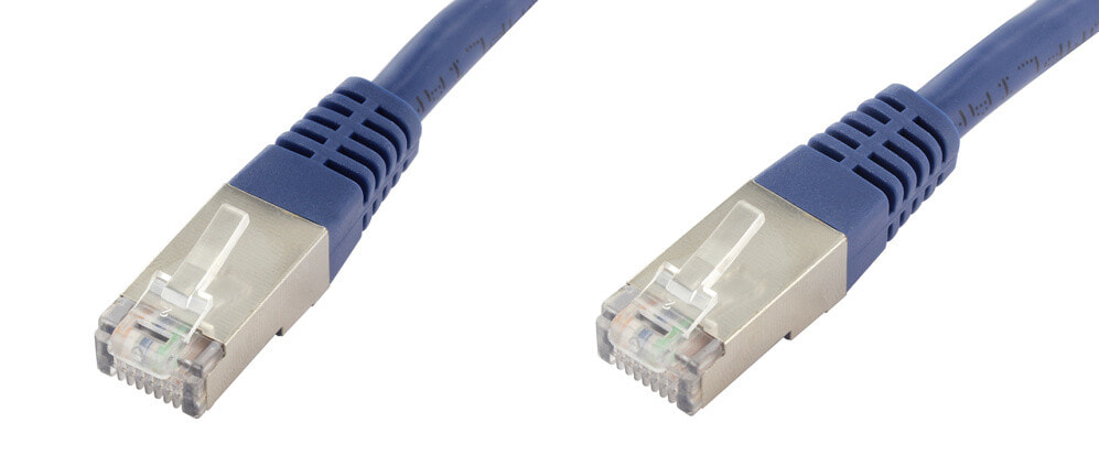 Econ Connect F6TP0,25BL - 0.25 m - Cat6 - S/FTP (S-STP) - RJ-45 - RJ-45