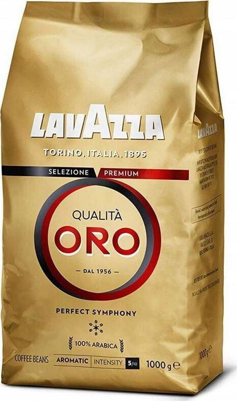 Кофе в зернах Lavazza Qualita Oro 100% арабика