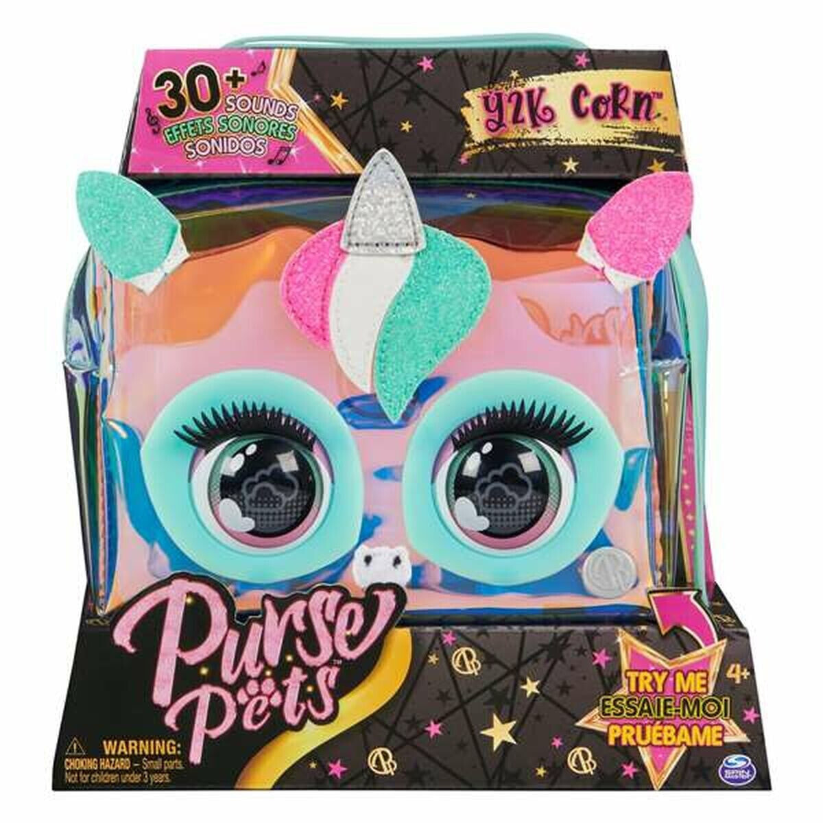 Purse Pets Purrisma Unicorn Разноцветный Девочка Наплечная сумка 6068208