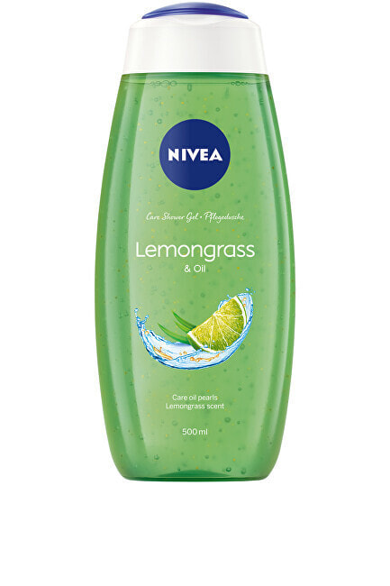 Nivea Lemongrass & Oil Shower Gel Гель для душа с капельками масла и ароматом лемонграсса 500 мл